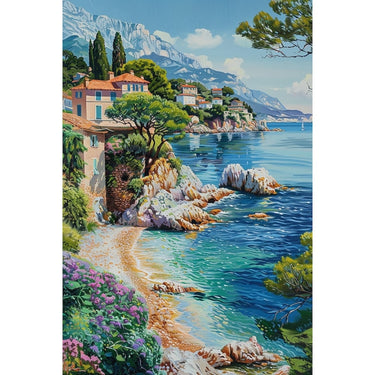 Mediterranean Sea Canvas
